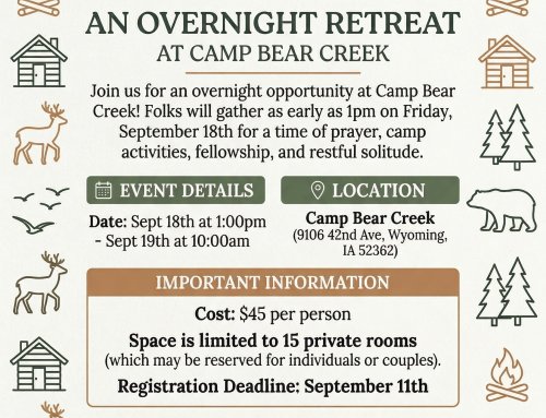 Bear Creek Overnight Retreat